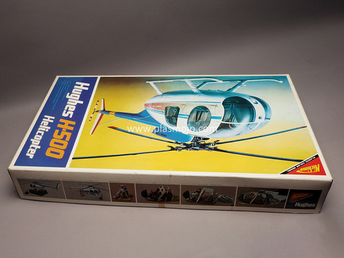 Nichimo 1/20 Hughes H-500 Helicopter (#S-2003) | Plasmojo Scale Model