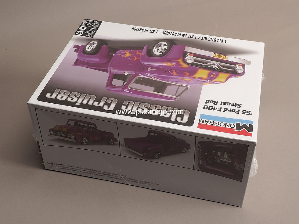 Thumbnail: Monogram 1/25 55 Ford F-100 Street Rod Classic Cruiser (#85-0880)