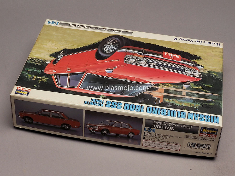Thumbnail: Hasegawa 1/24 Nissan Bluebird 1600 SSS P510WTK [1969] (#21208)