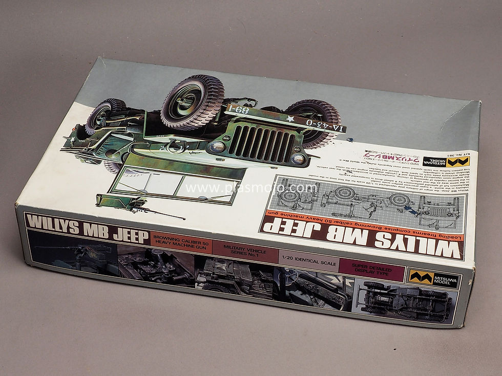 Thumbnail: Mituswa 1/20 Willys MB Jeep (#381)
