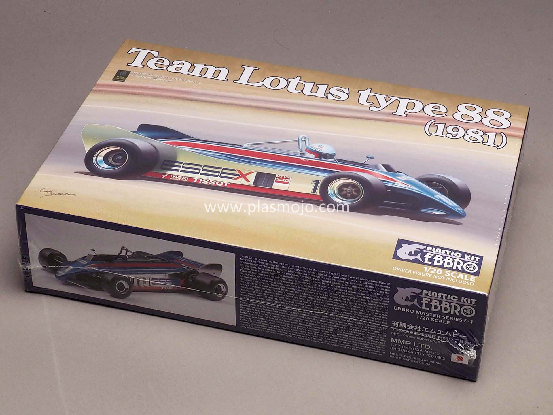 Ebbro 1/20 Team Lotus Type 88 (1981) (#20011)