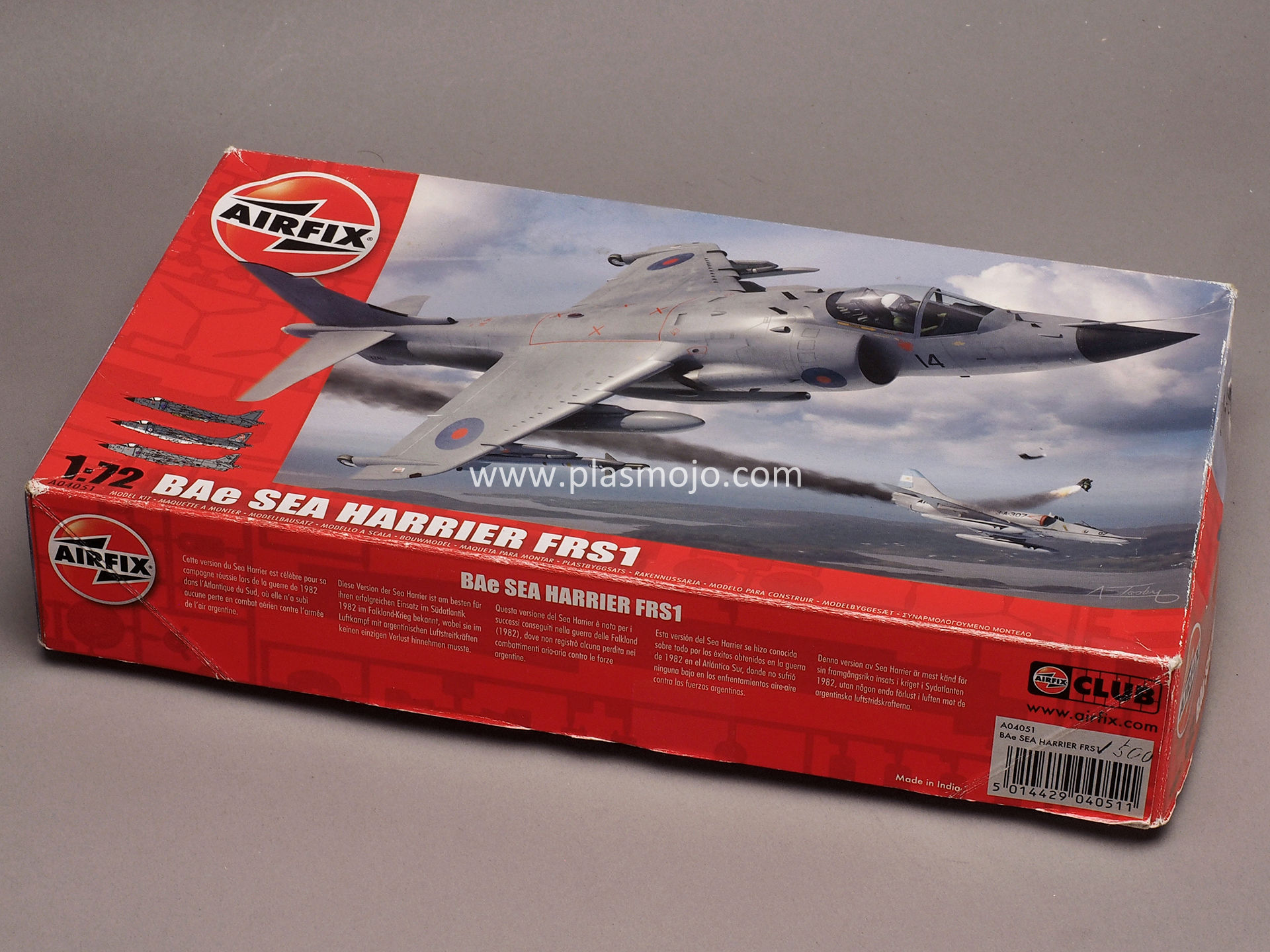 Airfix 1/72 Bae Sea Harrier FRS1 (#A04051)