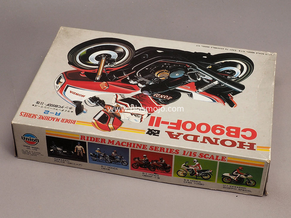 Thumbnail: Union 1/15 Honda CB900F-II with Rider (#MR-02)