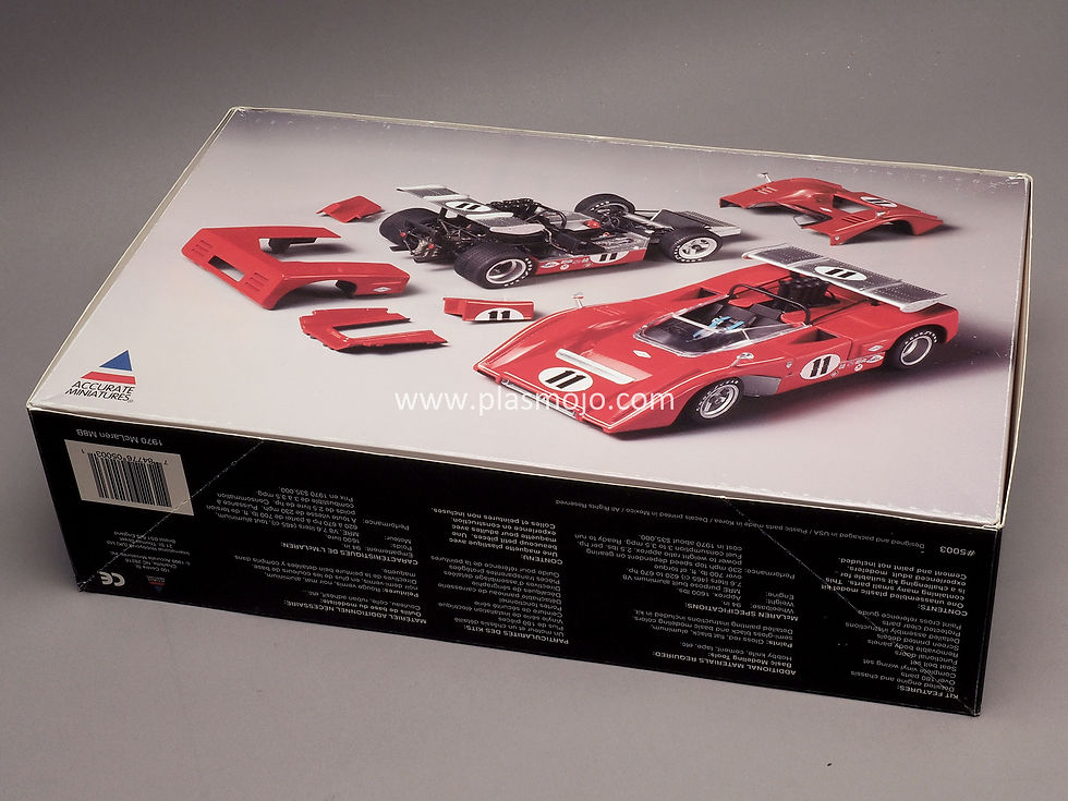 Thumbnail: Accurate Miniatures 1/24 McLaren M8B 1970 Can-Am Racer (#5003)