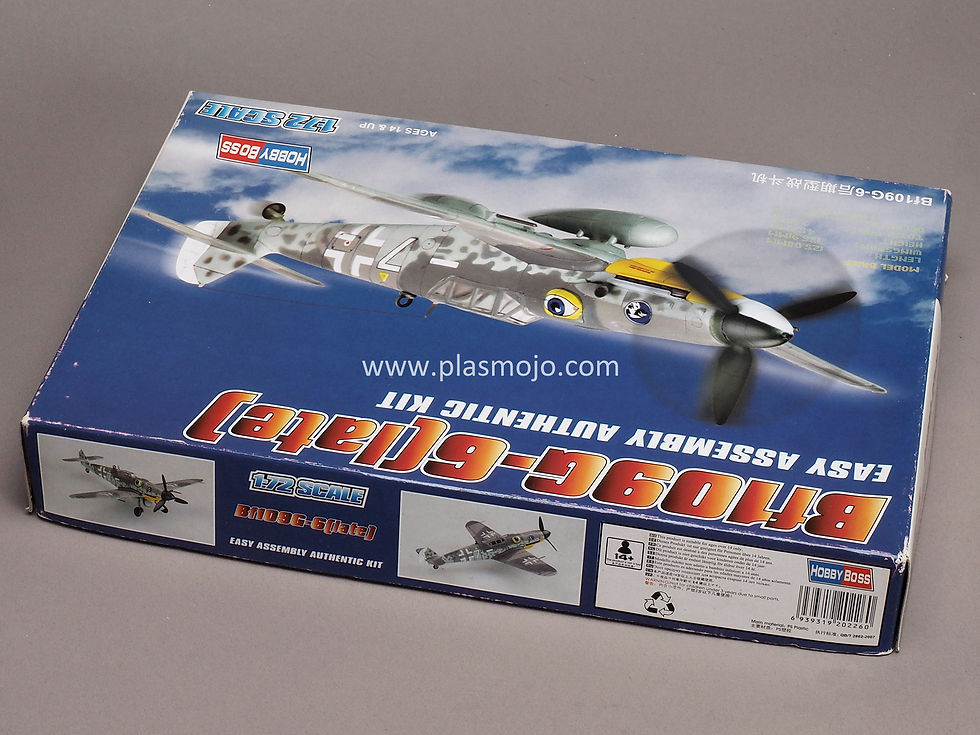 Thumbnail: Hobby Boss 1/72 Bf109G-6[late] (#80226)