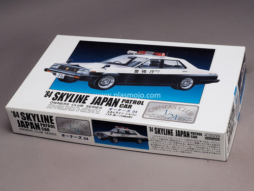 arii様 ARII 1/24 '84 Skyline Japan Patrol Car (#31165) | Plasmojo Scale Model