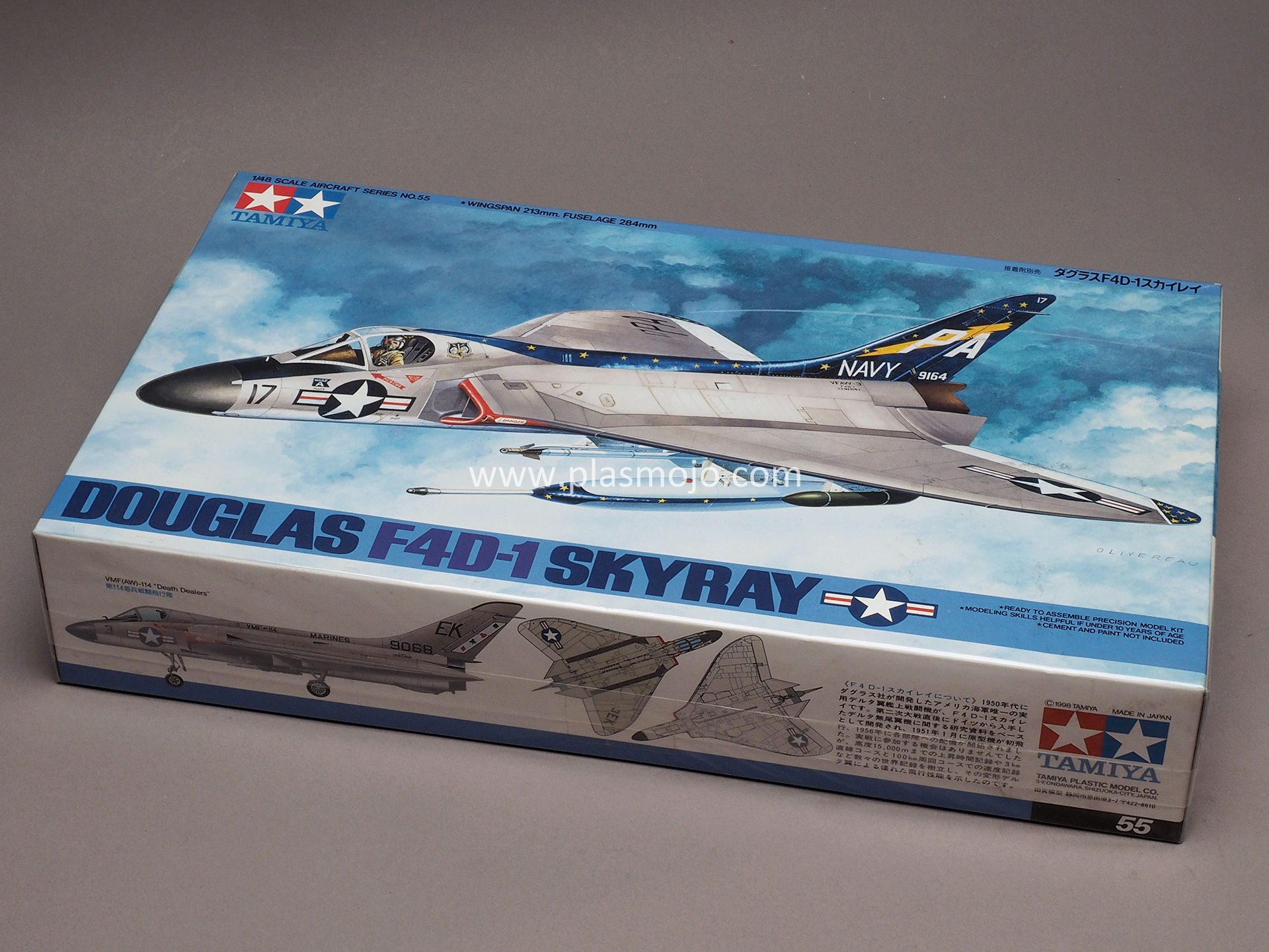 Tamiya 1/48 Douglas F4D-1 Skyray (#61055)