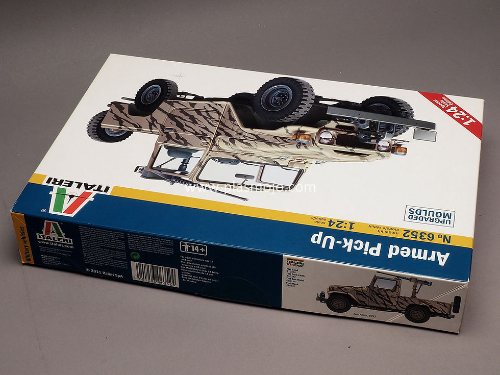 Thumbnail: Italeri 1/24 Armed Pick-Up Special Scale Edition (#6352)