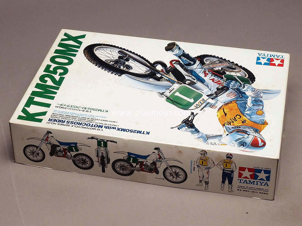 Thumbnail: Tamiya 1/12 KTM250MX with Motocross Rider (#1451)