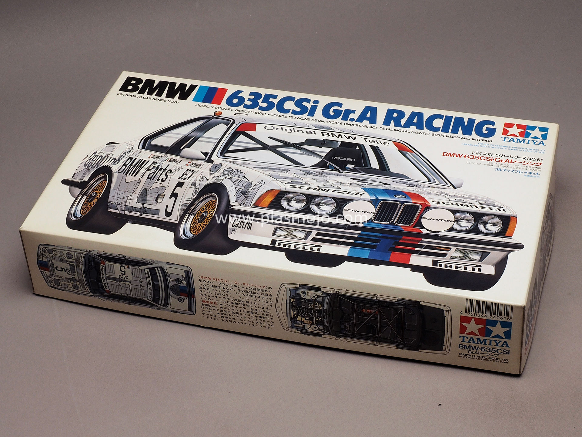 Tamiya 1/24 BMW 635 Csi Gr.A Racing (#24061)