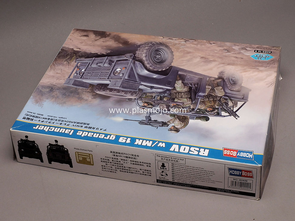 Thumbnail: Hobby Boss 1/35 RSOV w/MK 19 Grenade Launcher (#82449)