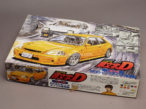 civic1985　Dタイプ　特注品 Fujimi 1/24 Initial D EK9 Civic Type R Daiki Ninomiya ver. (#18345