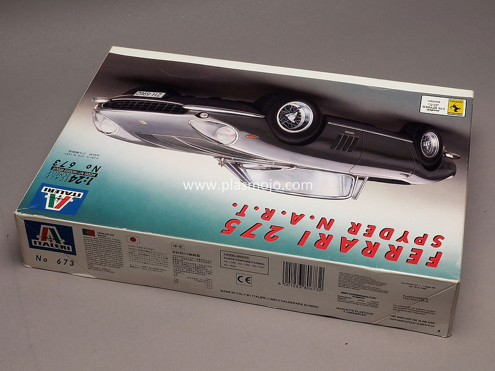 Thumbnail: Italeri 1/24 Ferrari 275 Spyder N.A.R.T. (#673)