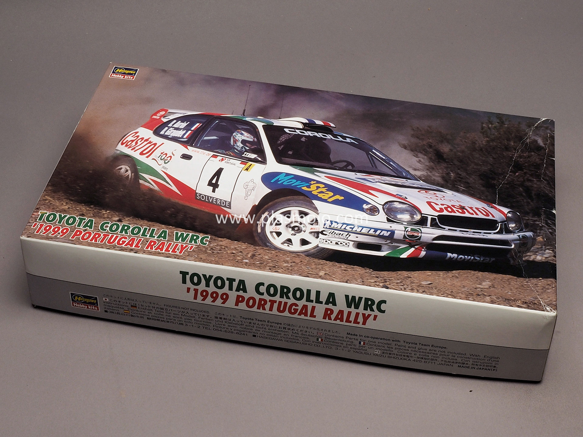 Hasegawa 1/24 Toyota Corolla WRC '1999 Portugal Rally' (#20202)