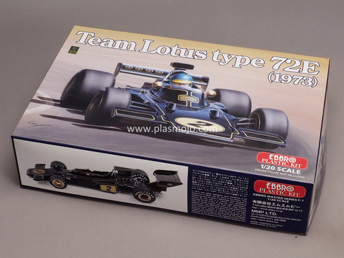自動車 EBBRO Team Lotus type 72E (1973) 1/20 Rare kit EBBRO 1/20 Team Lotus Type 72E 1973 from Japan 4110