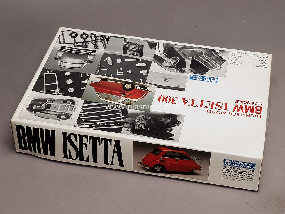 Gunze Sangyo 1/24 BMW Isetta 300 (#G-217) | Plasmojo Scale Model
