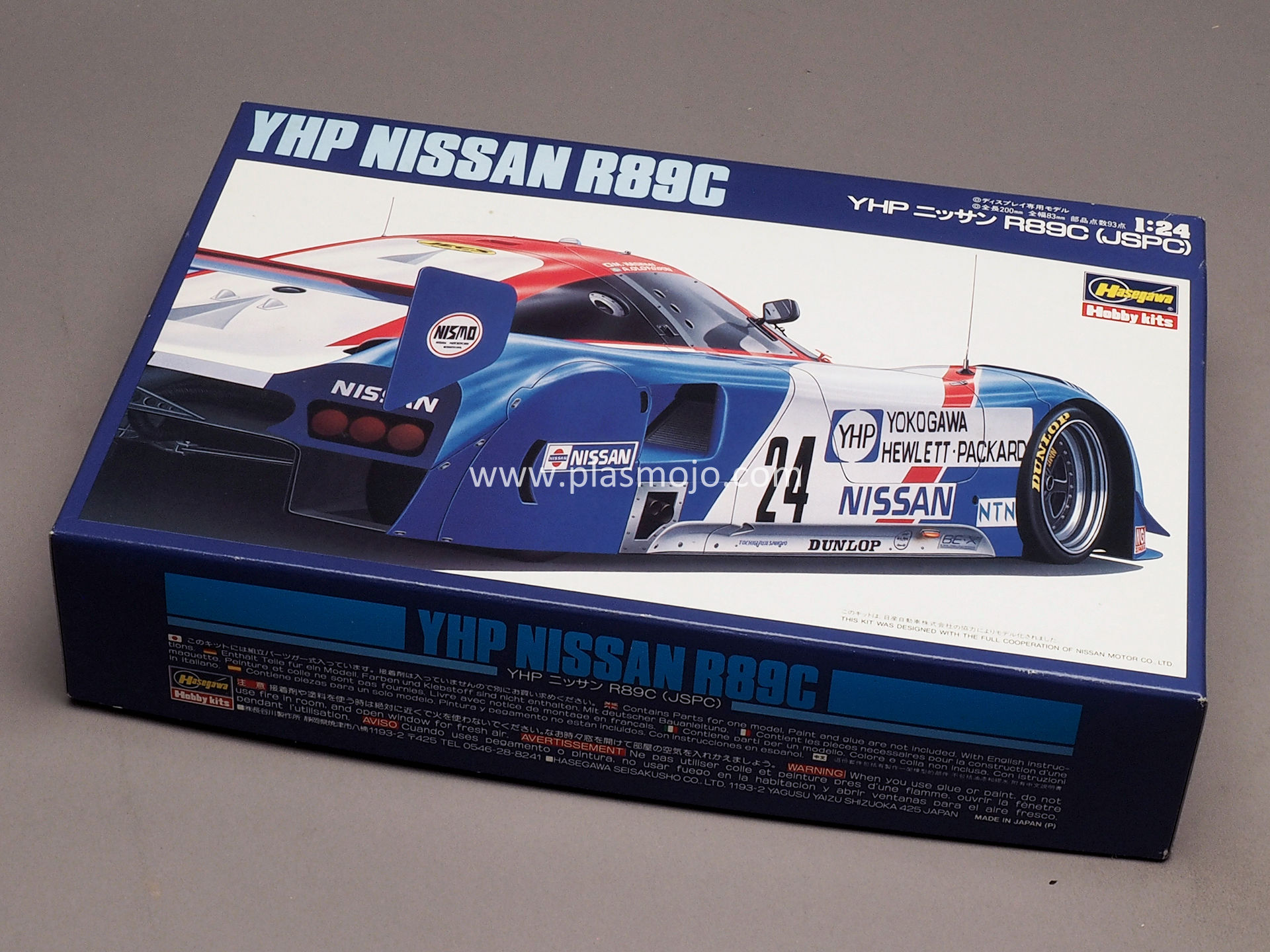 Hasegawa 1/24 YHP Nissan R89C (#CC017)