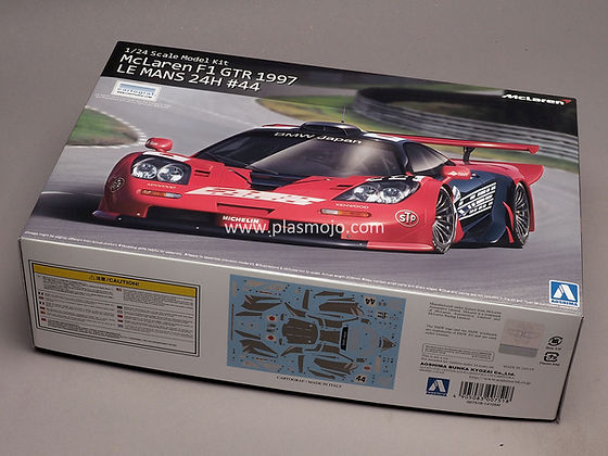 Aoshima 1/24 McLaren F1 GTR 1997 Le Mans 24H Gluf #44 (#007518