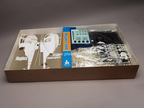 Nichimo 1/20 Hughes H-500 Helicopter (#S-2003) | Plasmojo Scale Model