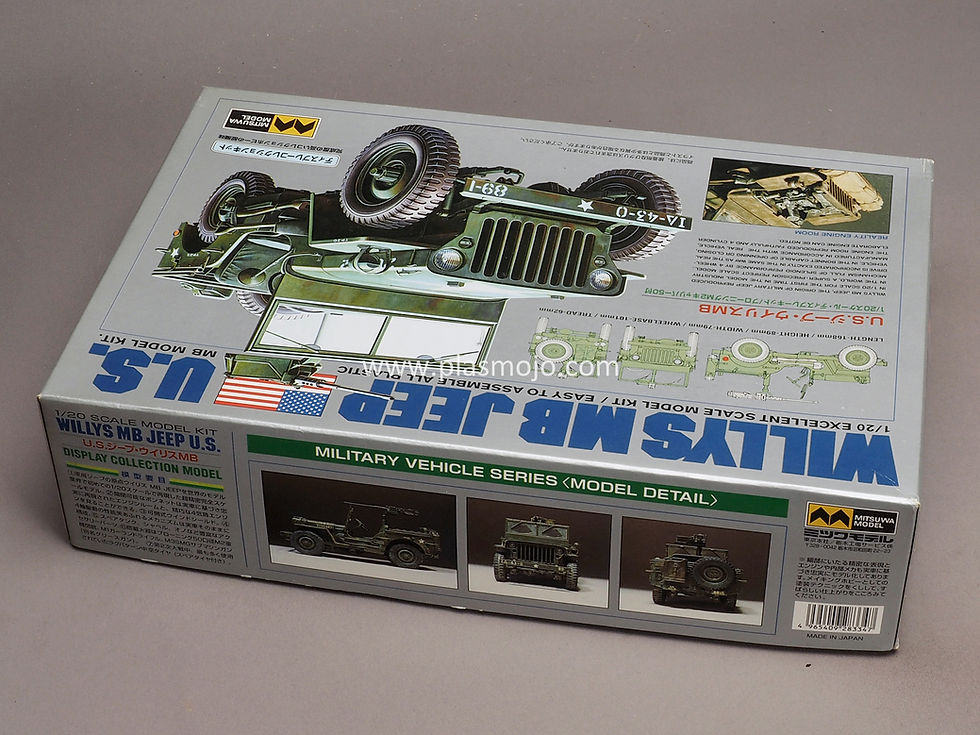 Thumbnail: Mituswa 1/20 Willys MB Jeep U.S. (#420A)