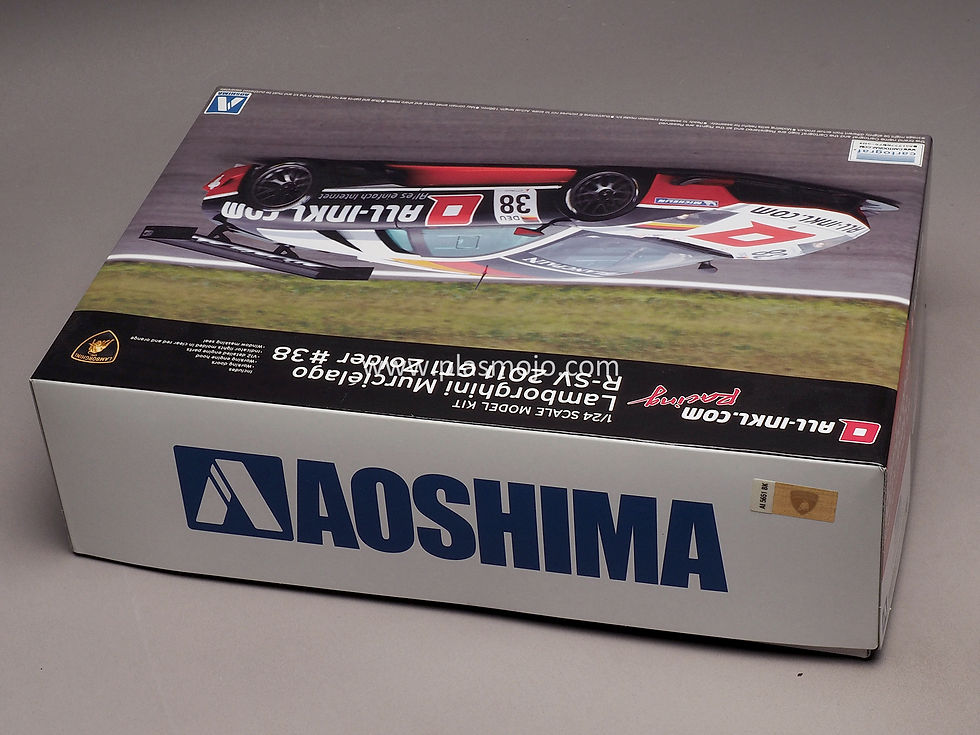 Thumbnail: Aoshima 1/24 Lamborghini Murcielago R-SV 2011 GT1 Zolder #38 (#007143)