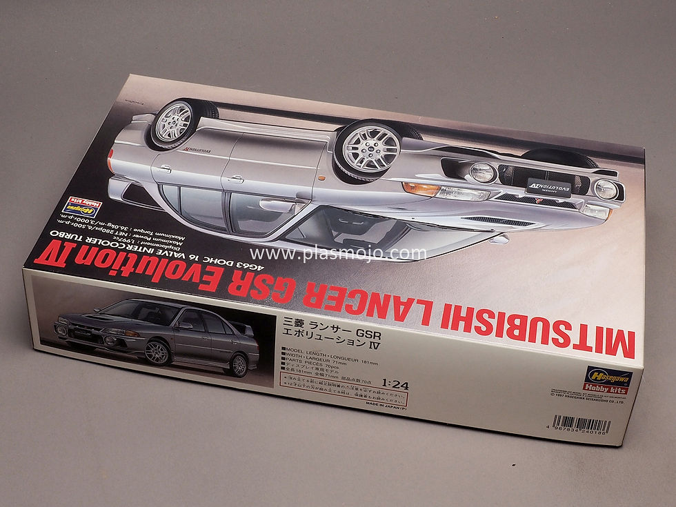 Thumbnail: Hasegawa 1/24 Mitsubishi Lancer GSR Evolution IV (#24018)