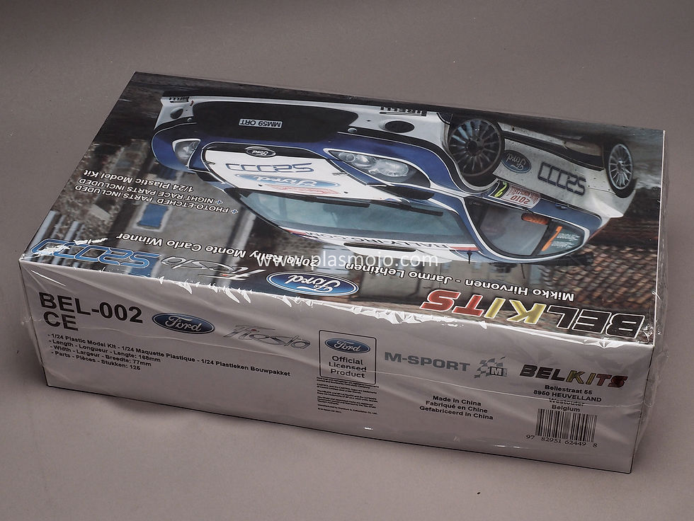 Thumbnail: Belkits 1/24 Ford Fiesta S2000 2010 Rally Monte Carlo Winner (#BEL-002)