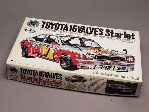 マルイ TOYOTA 16VALVES Starlet 1/24 Marui 1/24 Toyota 16Valves Starlet (#MT-78-W20) | Plasmojo Scale Model
