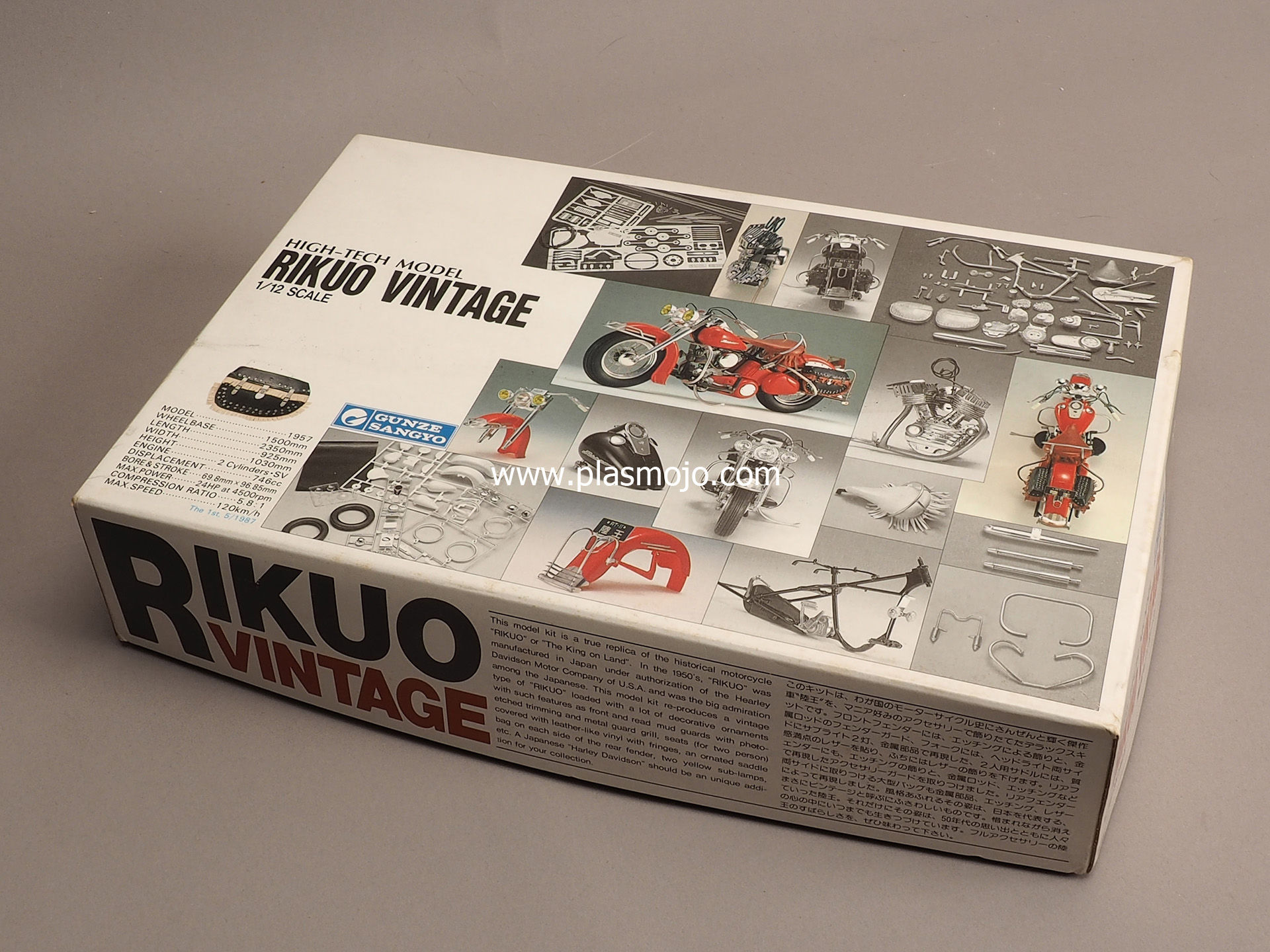 Gunze Sangyo 1/24 Rikuo Vintage (#G-622)
