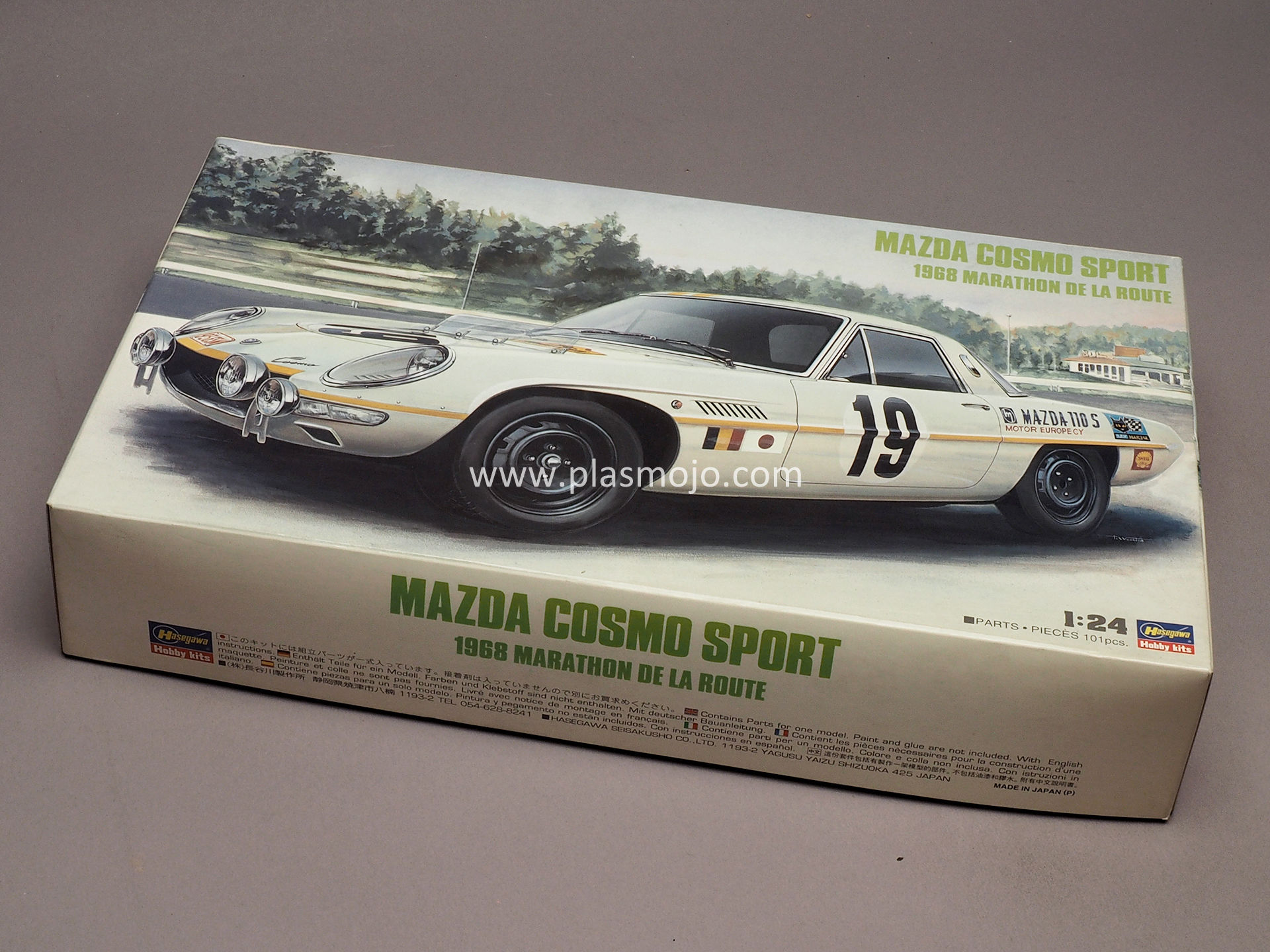 Hasegawa 1/24 Mazda Cosmo Sport 1968 Marathon De La Route (#21263)