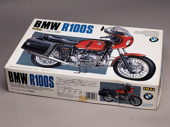 イマイ IMAI BMW R100Sメタリックレッド 水平対向 今井科学 Imai 1/12 BMW R100S (#B-2127) | Plasmojo Scale Model