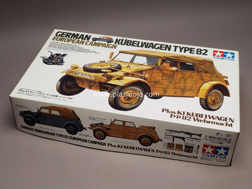 Tamiya 1/16 German Kubelwagen Type82 Europe Campaign (#36205
