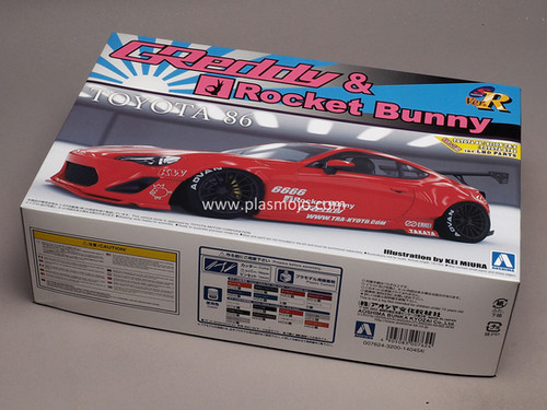 【1/24アオシマ】TOYOTA86 ”GREDDY&ROCKETBUNNY Aoshima 1/24 Rocket Bunny Toyota 86 GReddy Volk Racing Ver