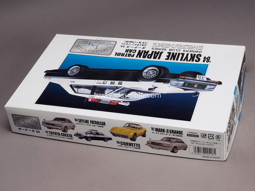 arii様 ARII 1/24 '84 Skyline Japan Patrol Car (#31165) | Plasmojo Scale Model