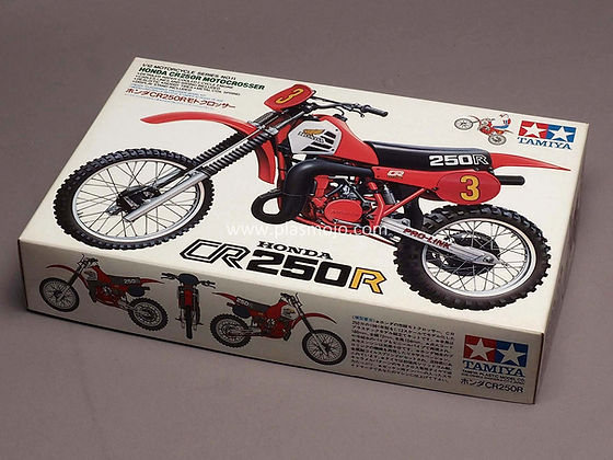 Tamiya 1/12 Honda CR250R Motocrosser (#1411) | Plasmojo Scale Model