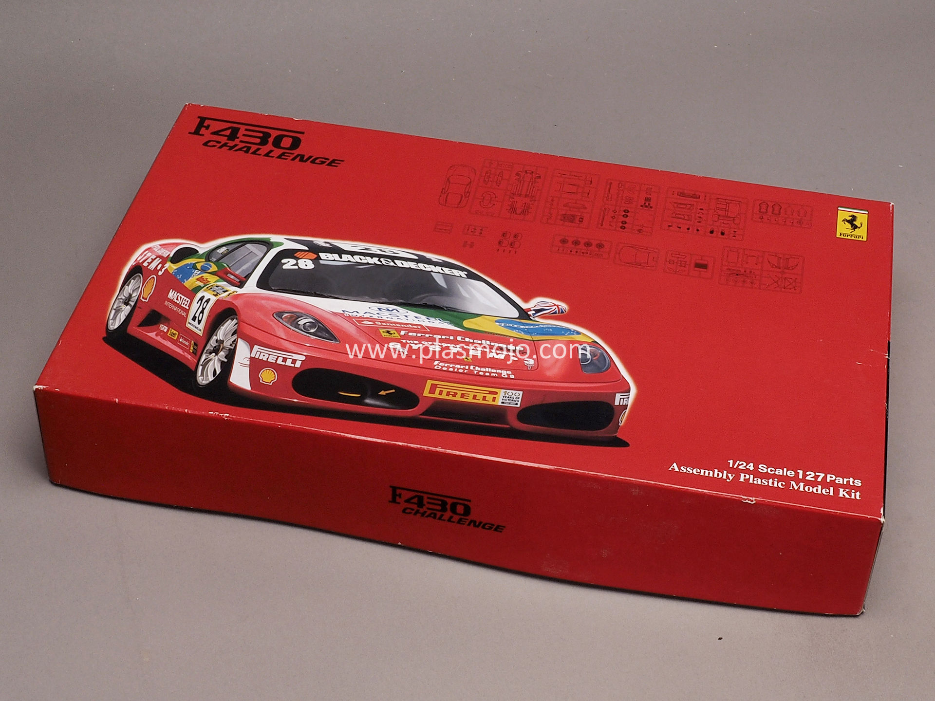 Fujimi 1/24 Ferrari F430 Challenge (#123615)