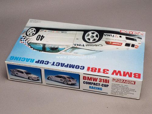 自動車 DRAGON 1/24  318i COMPACT-CUP Dragon 1/24 BMW 318i Compact-Cup Racing (#8006) | Plasmojo Scale Model