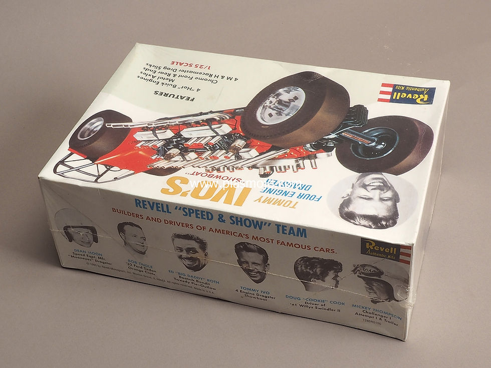 Thumbnail: Revell 1/25 Tommy Ivo's Four Engine Dragster "Showboat" (#H1285)