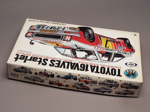 マルイ TOYOTA 16VALVES Starlet 1/24 Marui 1/24 Toyota 16Valves Starlet (#MT-78-W20) | Plasmojo Scale Model