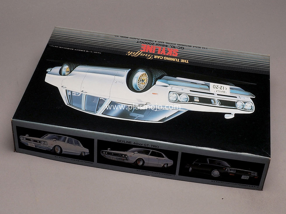 Thumbnail: Aoshima 1/24 Nissan The Tuning Car Graffiti Skyline GC-10, 4door 2000GT (#87024)