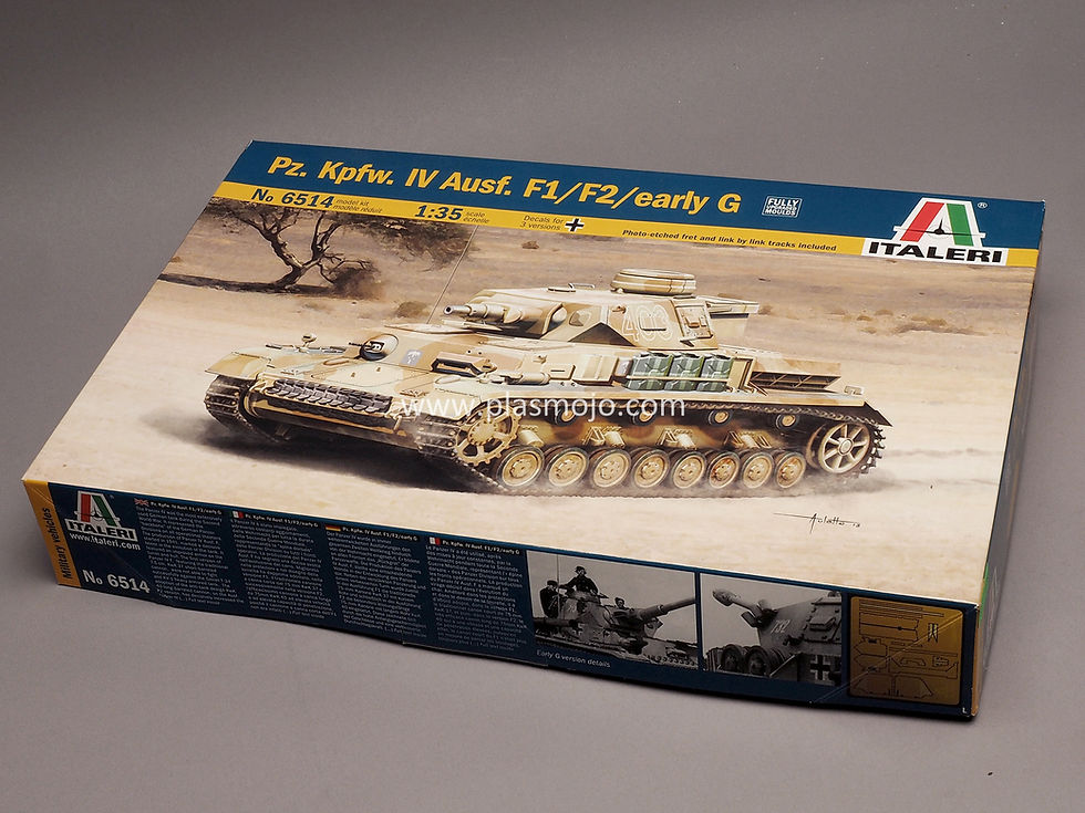Thumbnail: Italeri 1/35 Pz. Kpfw. IV Ausf. F1/F2/Early G (#6514)