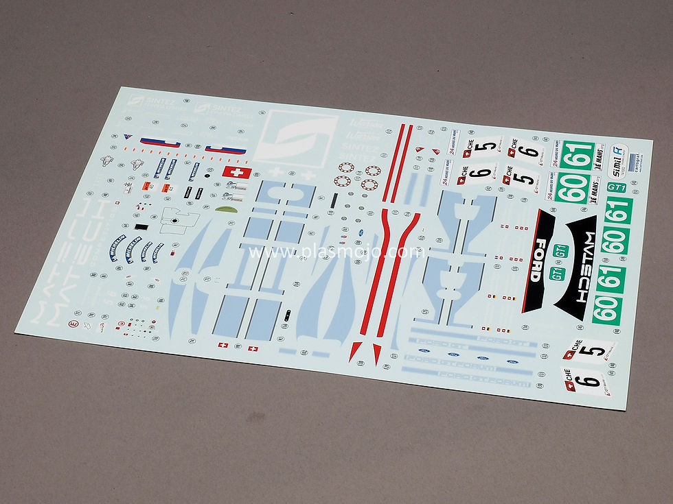 Thumbnail: Simil R 1/24 Ford GT Matech (#141002)