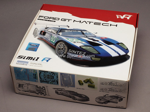 FORD GT MATECH 模型キット Simil R Simil R 1/24 Ford GT Matech (#141002) | Plasmojo Scale Model