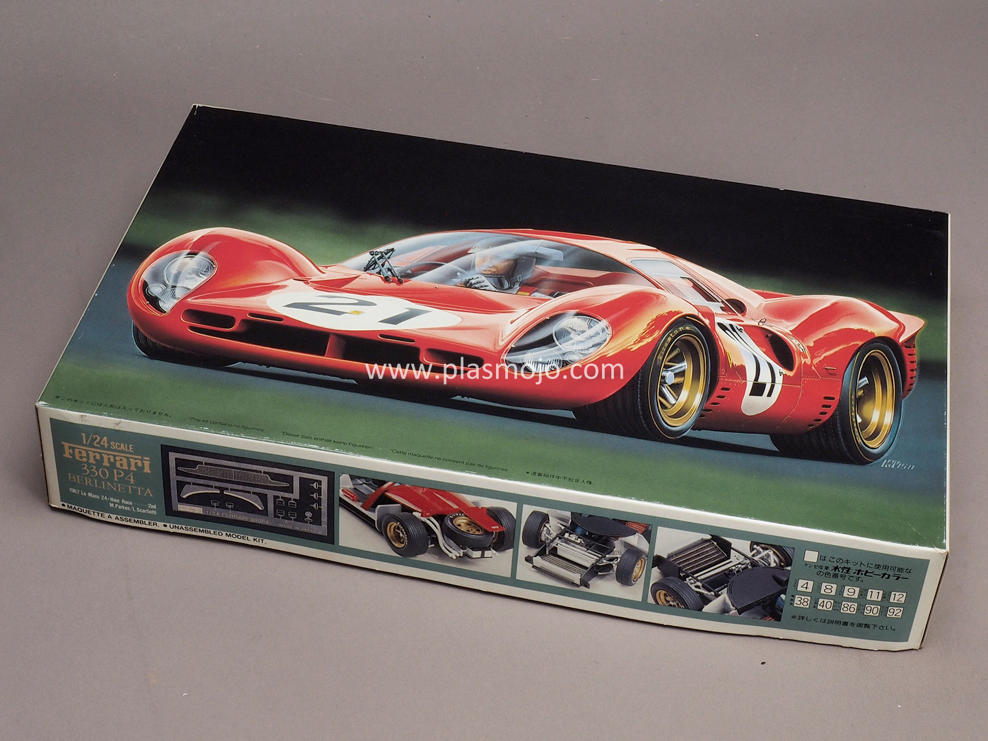Fujimi 1/24 Ferrari 330 P4 Berlinetta 1967 Le Mans 24 Hour Race (#12104)