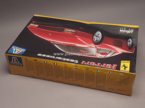 Ferrari 1⁄16 Testarossa | Scale Italeri Model - ITALERI Testors