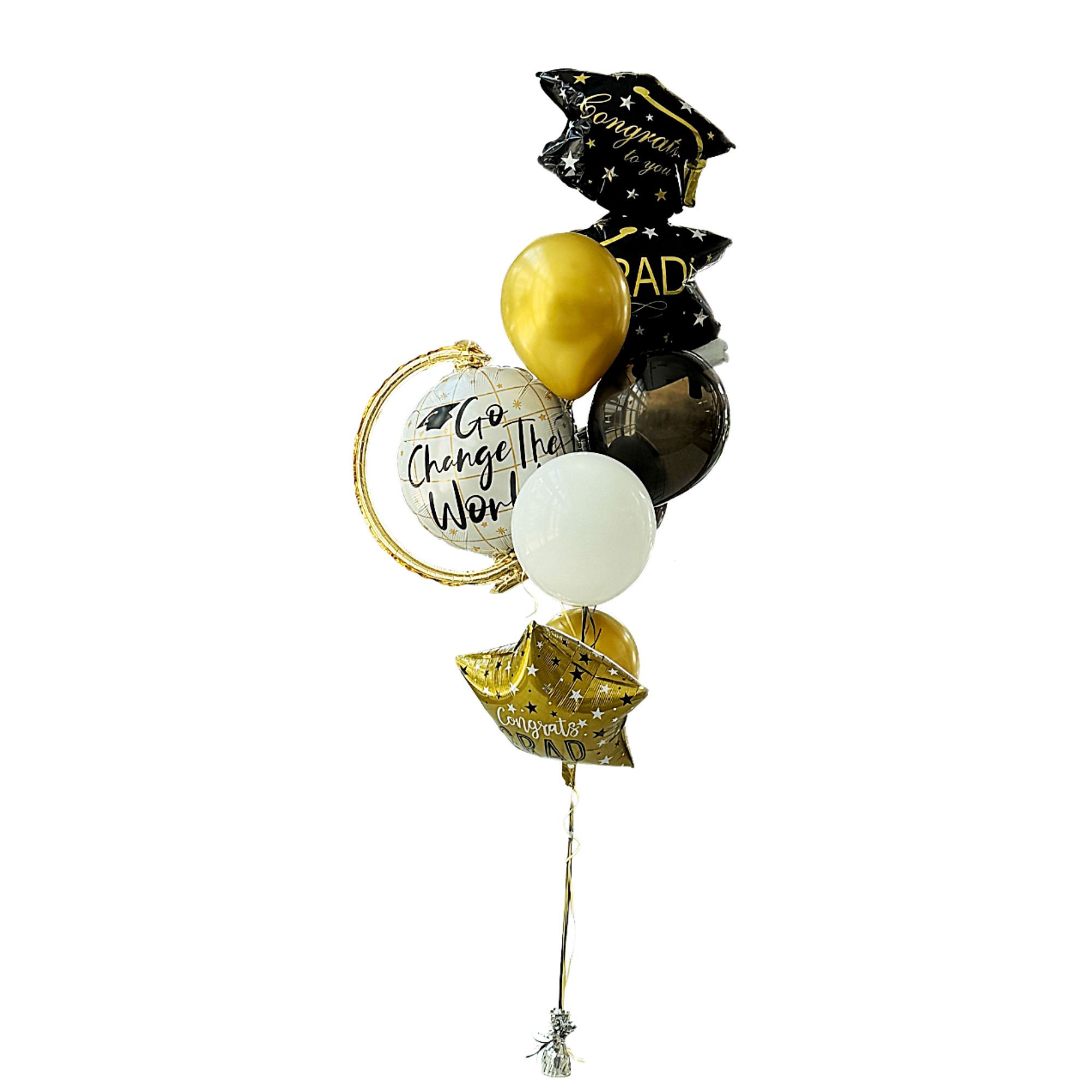 Graduation Helium Bouquette