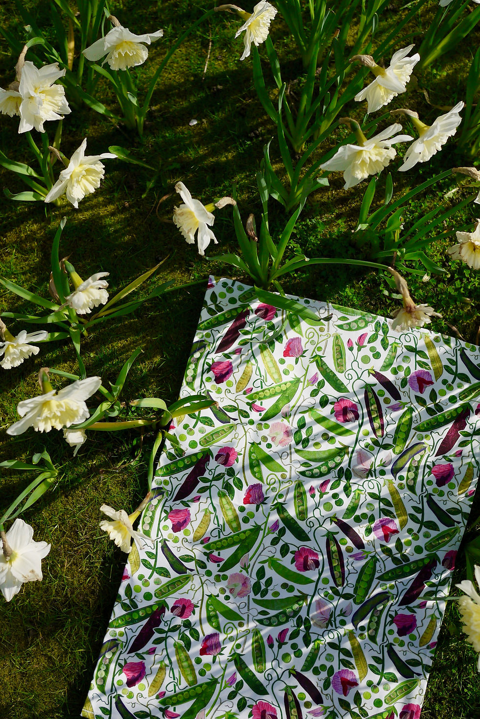 Thumbnail: Peas, Pods & Petals Tea Towel