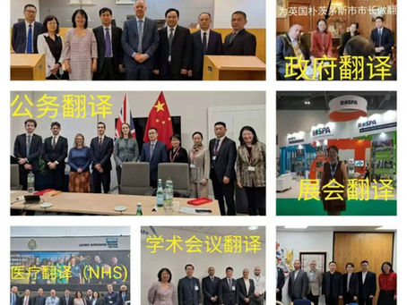 英国中英口译、商务翻译与高端导游服务（伦敦）