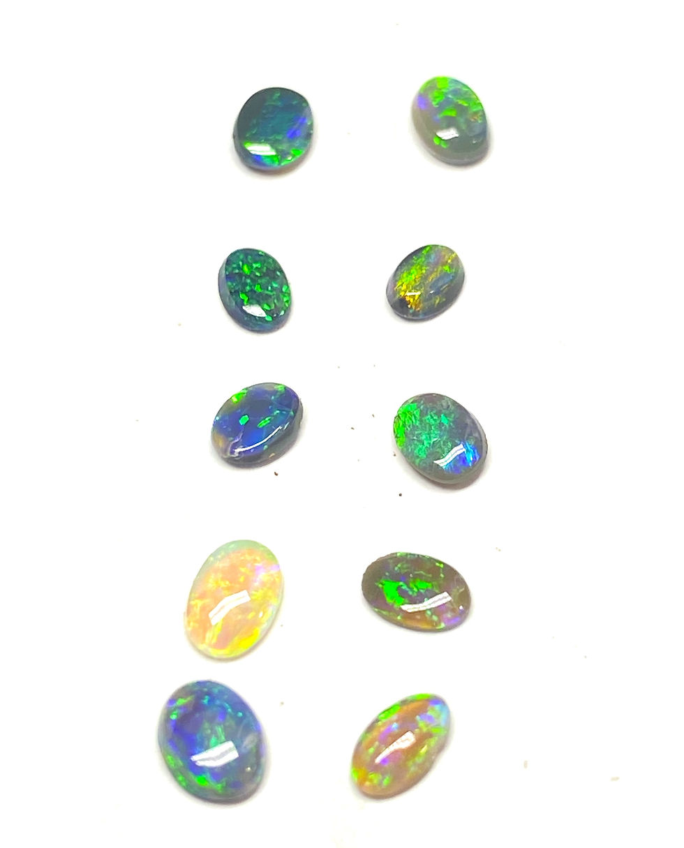 Thumbnail: Natural Black Opal 10-Piece Set