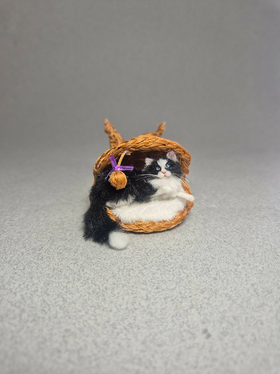 Thumbnail: One of a kind miniature tuxedo cat